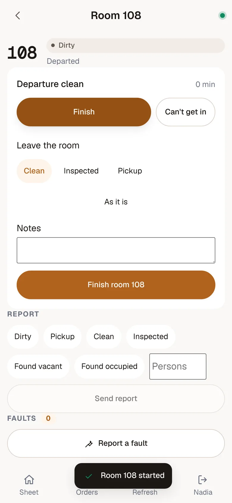 Clean, and ready to sell: the Ithaca mobile app